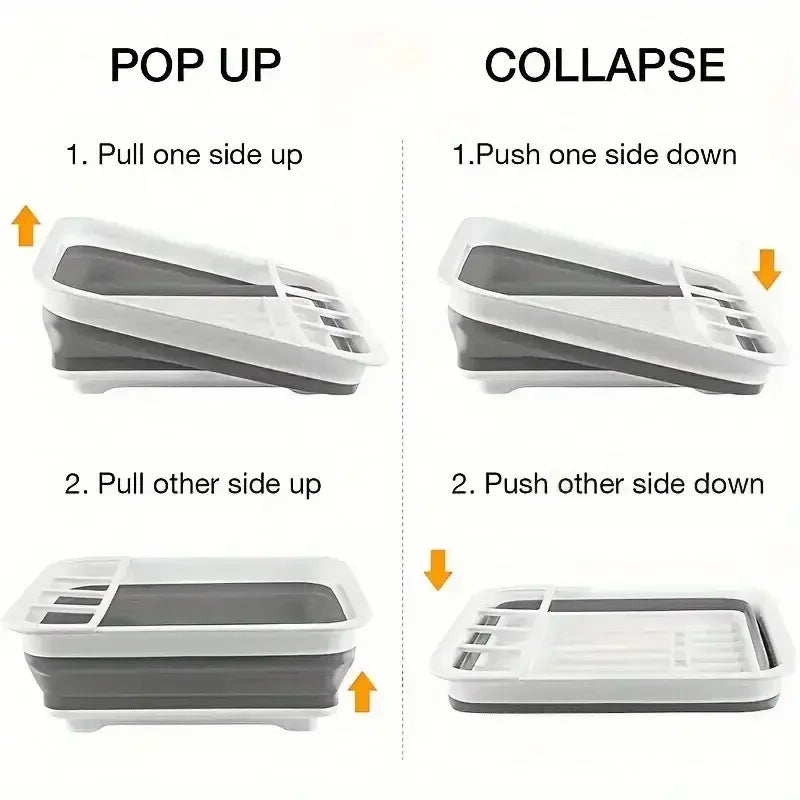 Foldable Dish Drying Rack