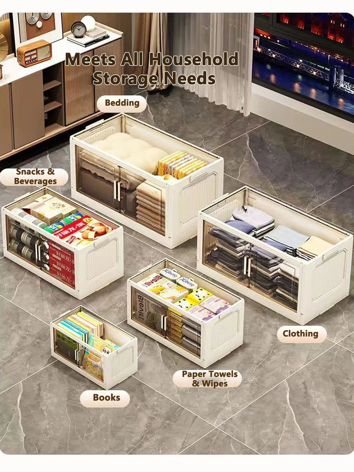 Foldable Storage Cabinet