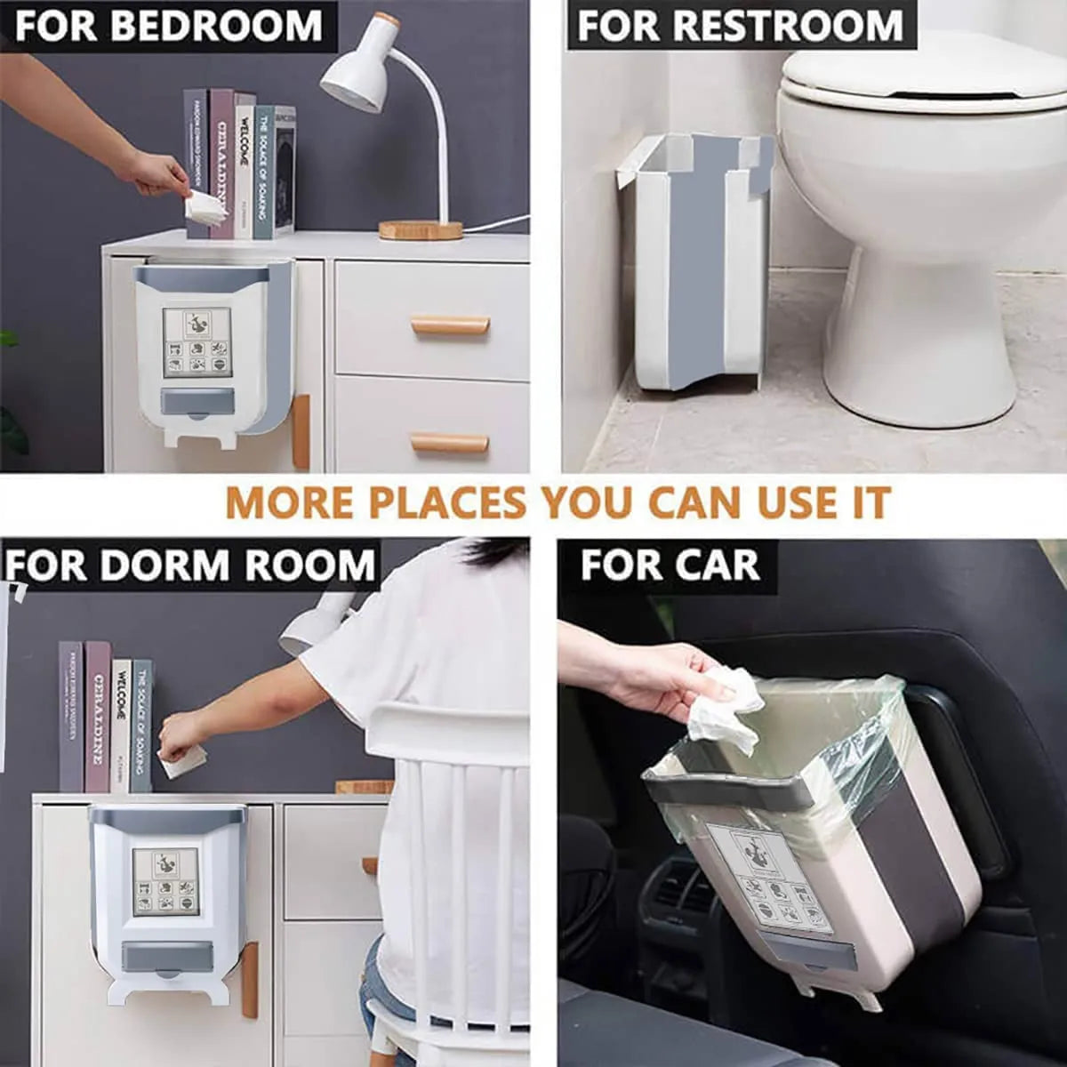 Foldable Kitchen Trash Can